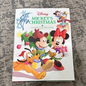 Disney Mickey's Christmas Storybook with Red and Green Accents